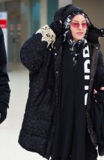 MADONNA Arrives at JFK Airport in New York 12/27/2019