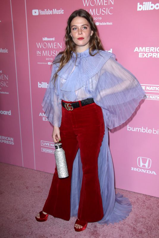 MAGGIE ROGERS at Billboard Women in Music 2019 in Los Angeles 12/12/2019