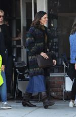 MANDY MOORE on the Set of This Is Us in Los Angeles 12/17/2019