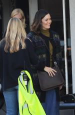 MANDY MOORE on the Set of This Is Us in Los Angeles 12/17/2019