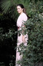 MANDY MOORE on the Set of This Is Us in Los Angeles 12/19/2019