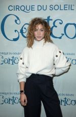 MANON AZEM at Cirque Du Soleil Corteo Show Opening in Paris 12/12/2019