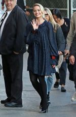 MARGOT ROBBIE Arrives at Jimmy Kimmel Live! in Hollywood 12/19/2019