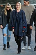 MARGOT ROBBIE Arrives at Jimmy Kimmel Live! in Hollywood 12/19/2019