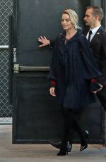 MARGOT ROBBIE Arrives at Jimmy Kimmel Live! in Hollywood 12/19/2019