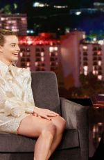 MARGOT ROBBIE at Jimmy Kimmel Live 12/19/2019