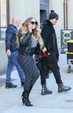 MARIAH CAREY and Bryan Tanaka Out in New York 12/20/2019