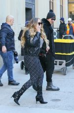 MARIAH CAREY and Bryan Tanaka Out in New York 12/20/2019
