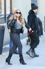 MARIAH CAREY and Bryan Tanaka Out in New York 12/20/2019