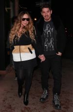 MARIAH CAREY and Bryan Tanaka Out Shopping in Aspen 12/20/2019