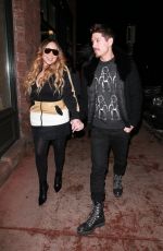MARIAH CAREY and Bryan Tanaka Out Shopping in Aspen 12/20/2019