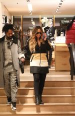 MARIAH CAREY and Bryan Tanaka Out Shopping in Aspen 12/20/2019