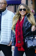 MARIAH CAREY and Bryan Tanaka Shopping on Christmas Eve in Aspen 12/24/2019