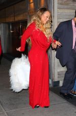 MARIAH CAREY Celebrates Her Christmas Song Potentially Going #1 in New York 12/15/2019