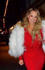 MARIAH CAREY Celebrates Her Christmas Song Potentially Going #1 in New York 12/15/2019