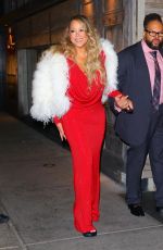 MARIAH CAREY Celebrates Her Christmas Song Potentially Going #1 in New York 12/15/2019
