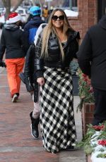 MARIAH CAREY Out Shopping in Aspen 12/22/2019