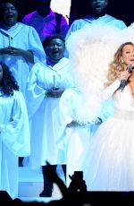 MARIAH CAREY Performs at Her All I Want for Christmas is You Tour at Madison Square Garden in New York 12/15/2019