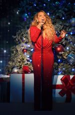 MARIAH CAREY Performs at Her All I Want for Christmas is You Tour at Madison Square Garden in New York 12/15/2019