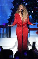 MARIAH CAREY Performs at Her All I Want for Christmas is You Tour at Madison Square Garden in New York 12/15/2019