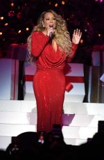 MARIAH CAREY Performs at Her All I Want for Christmas is You Tour at Madison Square Garden in New York 12/15/2019