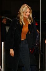 MARTHA HUNT Arrives at Z100