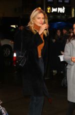 MARTHA HUNT Arrives at Z100