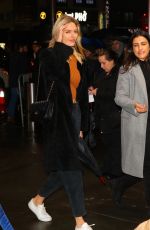 MARTHA HUNT Arrives at Z100