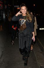 MEGAN BARTON HANSON Night Out in London 12/07/2019