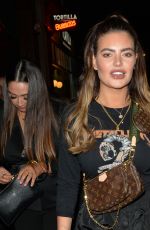 MEGAN BARTON HANSON Night Out in London 12/07/2019