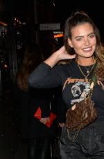 MEGAN BARTON HANSON Night Out in London 12/07/2019