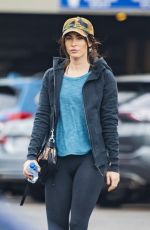 MEGAN FOX Arrives at a Gym in Woodlan Hills 12/30/2019