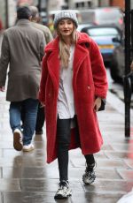MEGAN MCKENNA Leaves Kiss FM Radio in London 12/06/2019