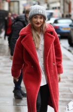 MEGAN MCKENNA Leaves Kiss FM Radio in London 12/06/2019