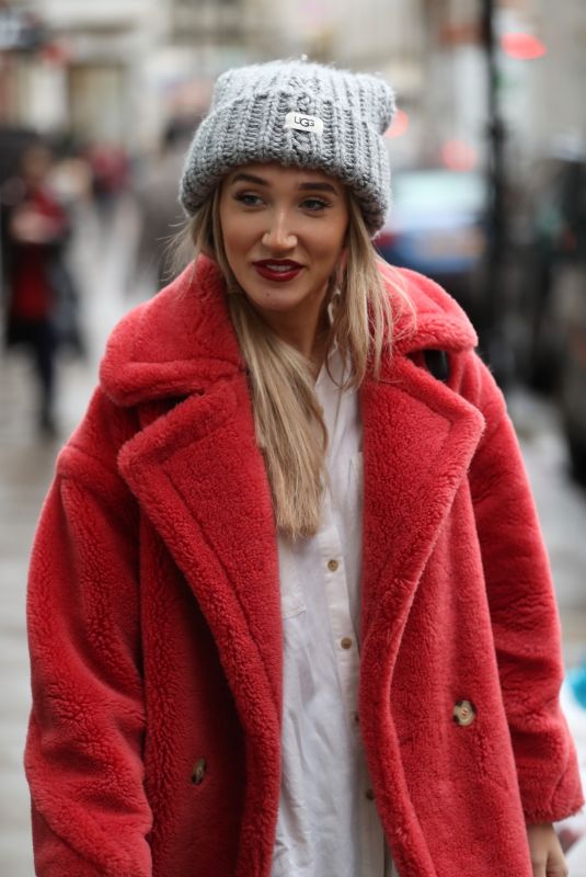 MEGAN MCKENNA Leaves Kiss FM Radio in London 12/06/2019