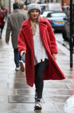 MEGAN MCKENNA Leaves Kiss FM Radio in London 12/06/2019