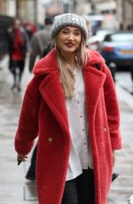 MEGAN MCKENNA Leaves Kiss FM Radio in London 12/06/2019