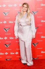 MEGHAN TRAINOR at The Voice Photocall in London 12/16/2019