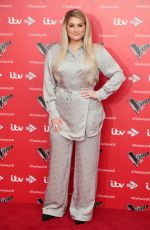 MEGHAN TRAINOR at The Voice Photocall in London 12/16/2019