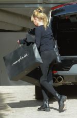 MELANIE GRIFFITH and STELLA BANDERAS Out Shopping in Los Angeles 12/20/2019