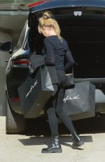 MELANIE GRIFFITH and STELLA BANDERAS Out Shopping in Los Angeles 12/20/2019