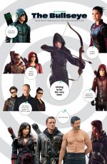 MELISSA BENOIST, RUBY ROSE amd CAITY LOTZ in Entertainment Weekly, The Ultimate Guide to Arrowverse 2019
