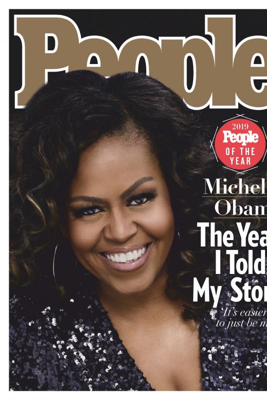 MICHELLE OBAMA in People Magazine, People of the Year December 2019