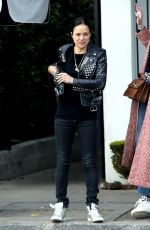MICHELLE RODRIGUEZ Out for Lunch at Gracias Madre in Los Angeles 12/18/2019