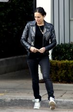 MICHELLE RODRIGUEZ Out for Lunch at Gracias Madre in Los Angeles 12/18/2019