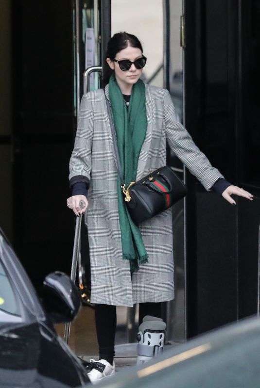 MICHELLE TRACHTENBERG Out Shopping in Beverly Hills 12/24/2019
