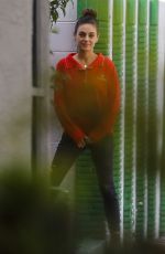 MILA KUNIS Out in Los Angeles 12/05/2019