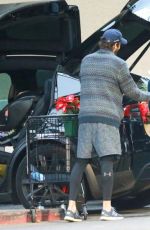 MILA KUNIS Shopping at Ralphs in Los Angeles 12/03/2019