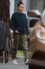 MILA KUNIS Shopping at Ralphs in Los Angeles 12/03/2019