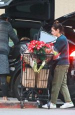 MILA KUNIS Shopping at Ralphs in Los Angeles 12/03/2019
